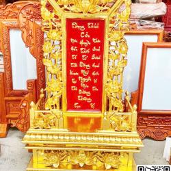 Bài vị cao cấp dát vàng