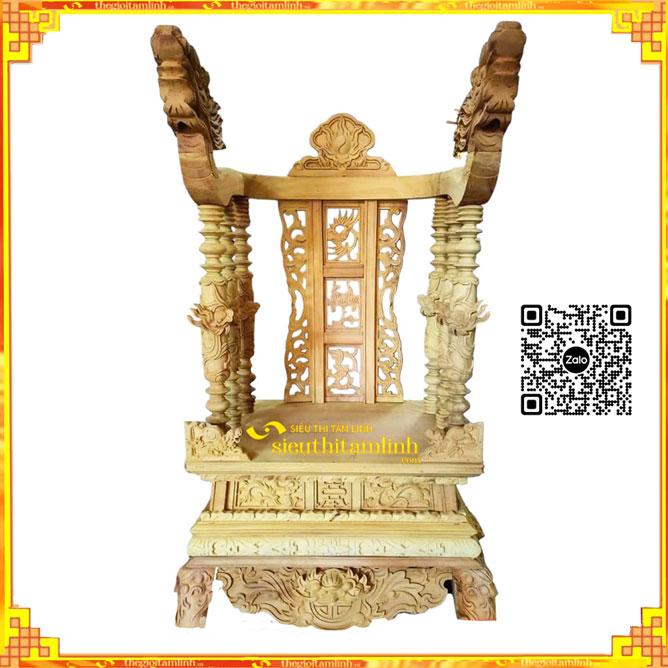 Ngai thờ bằng gỗ mít