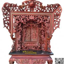 Khám thờ Gia Tiên Rồng Phụng Hoa Mai