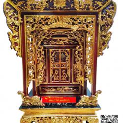 Khám thờ tổ tiên sơn son thiếp vàng